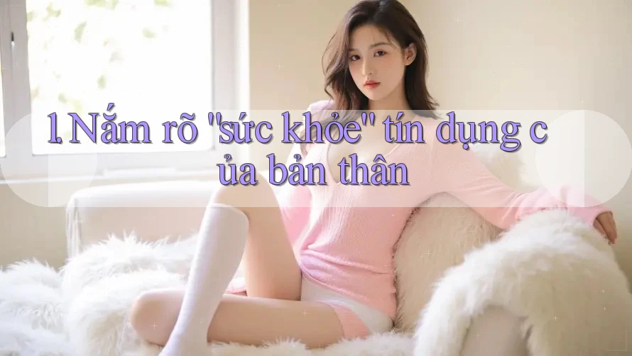 1. Nắm rõ “sức khỏe” tín dụng của bản thân