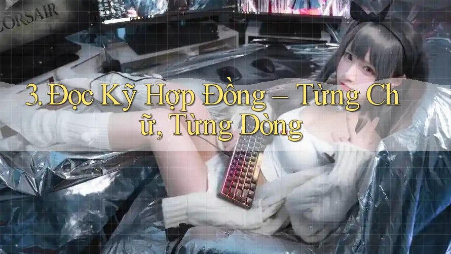 3. Đọc Kỹ Hợp Đồng – Từng Chữ, Từng Dòng