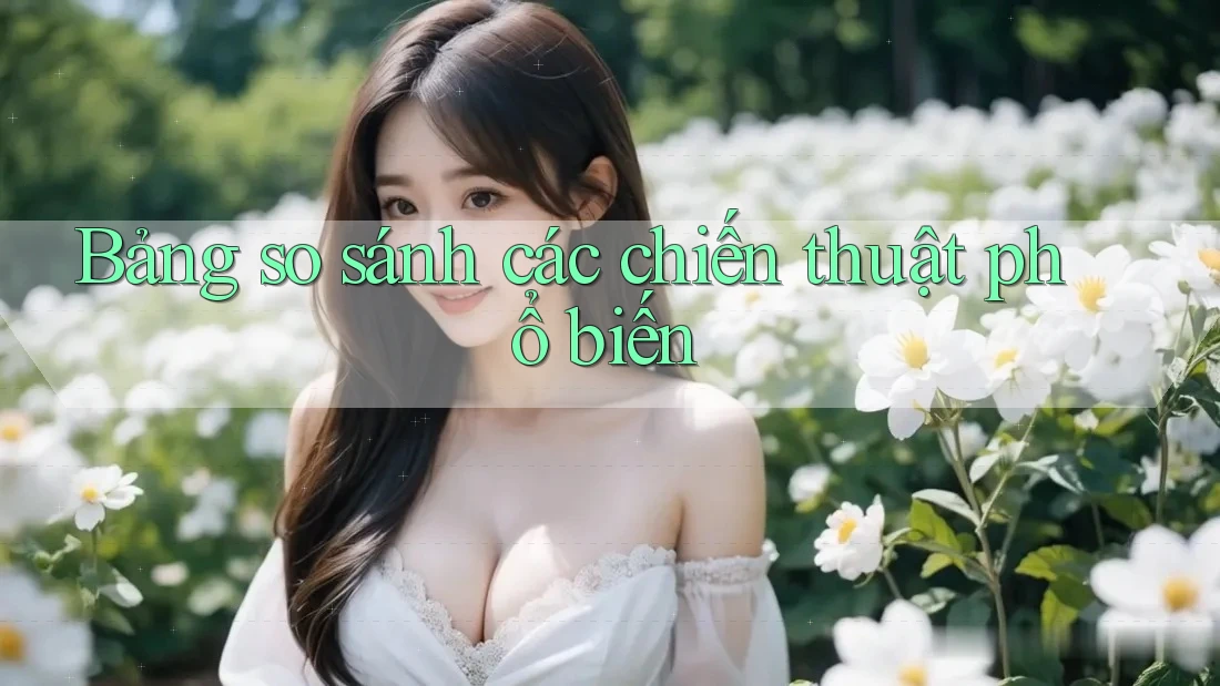Bảng so sánh các chiến thuật phổ biến Bảng so sánh các chiến thuật phổ biến