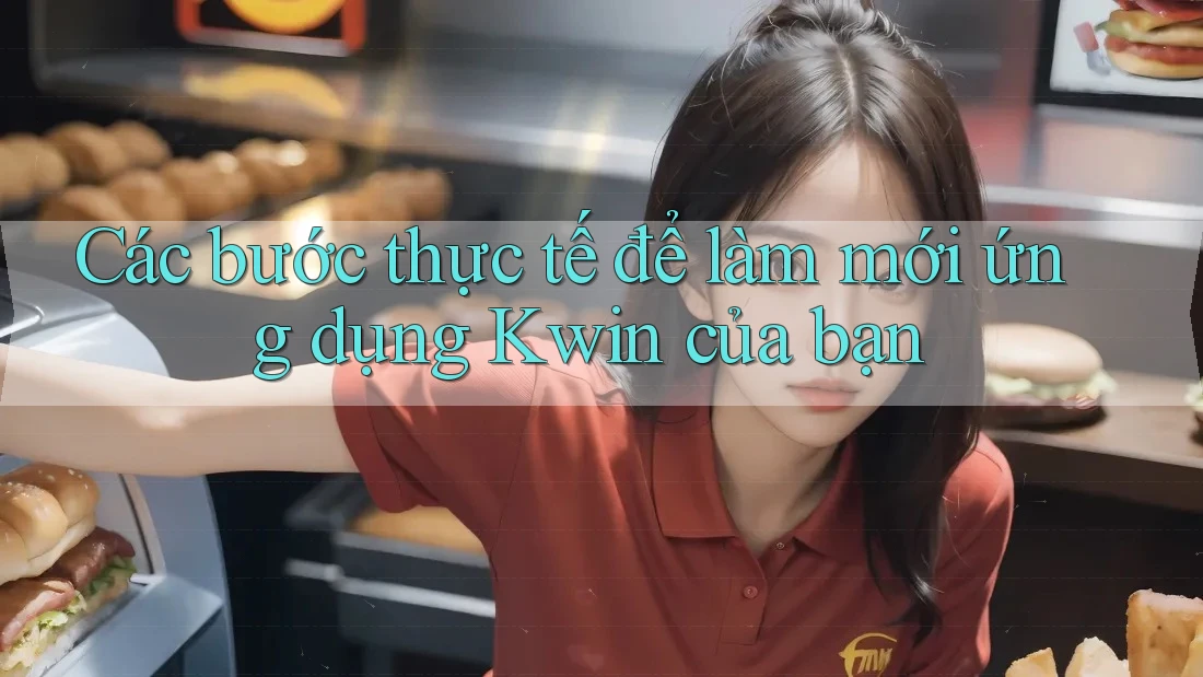 Các bước thực tế để làm mới ứng dụng Kwin của bạn