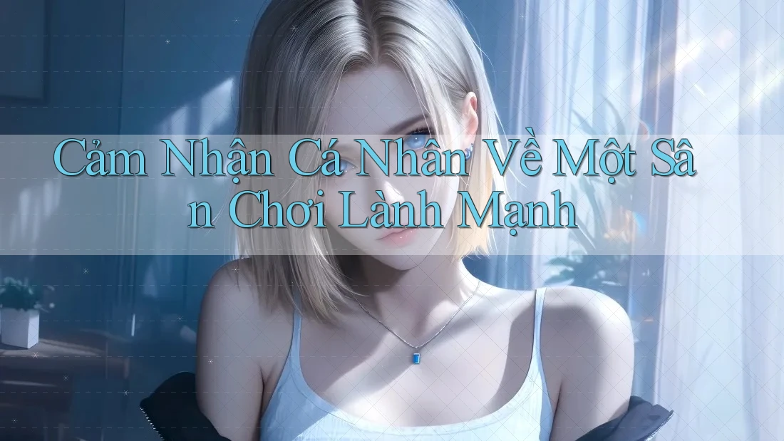 Cảm Nhận Cá Nhân Về Một Sân Chơi Lành Mạnh Cảm Nhận Cá Nhân Về Một Sân Chơi Lành Mạnh