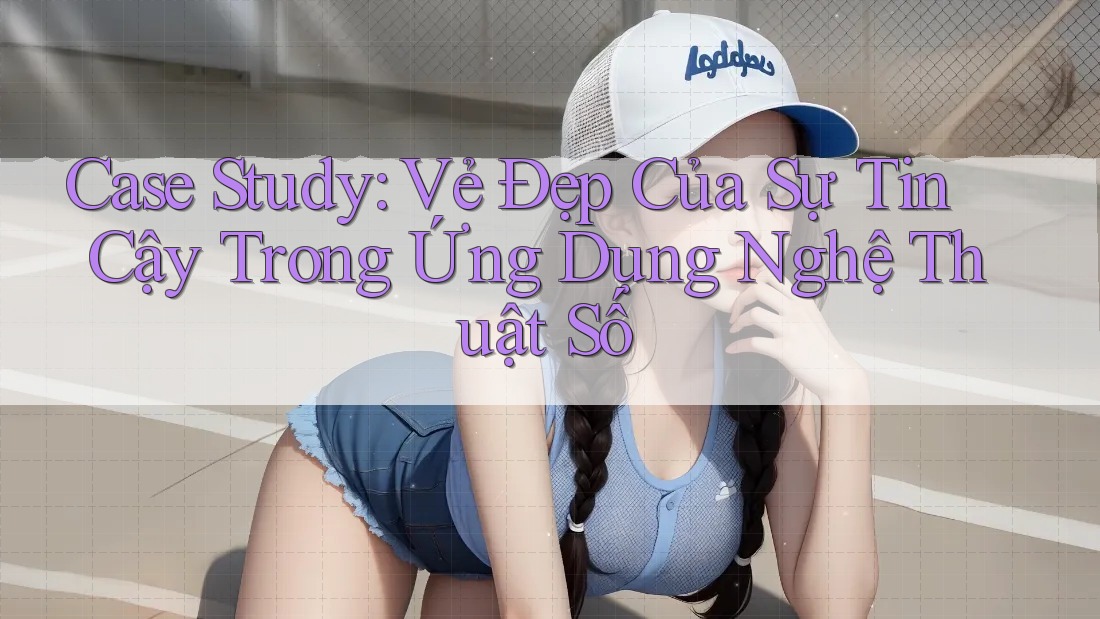 Case Study: Vẻ Đẹp Của Sự Tin Cậy Trong Ứng Dụng Nghệ Thuật Số Case Study: Vẻ Đẹp Của Sự Tin Cậy Trong Ứng Dụng Nghệ Thuật Số