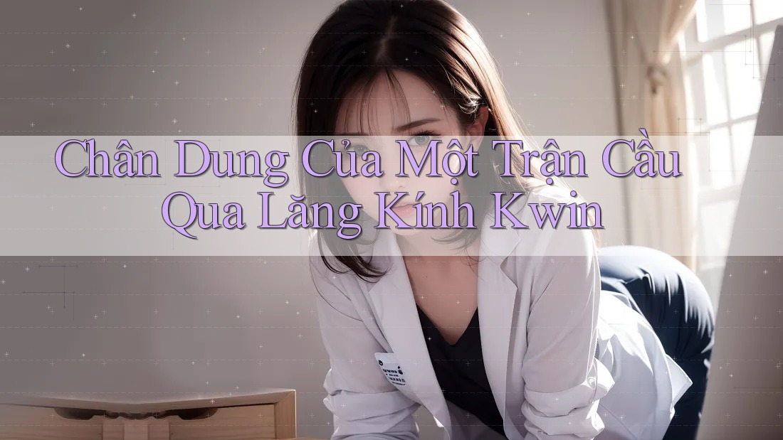 Chân Dung Của Một Trận Cầu Qua Lăng Kính Kwin Chân Dung Của Một Trận Cầu Qua Lăng Kính Kwin