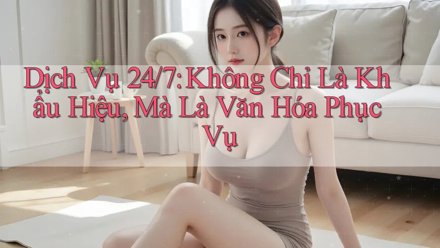Dịch Vụ 24/7: Không Chỉ Là Khẩu Hiệu, Mà Là Văn Hóa Phục Vụ