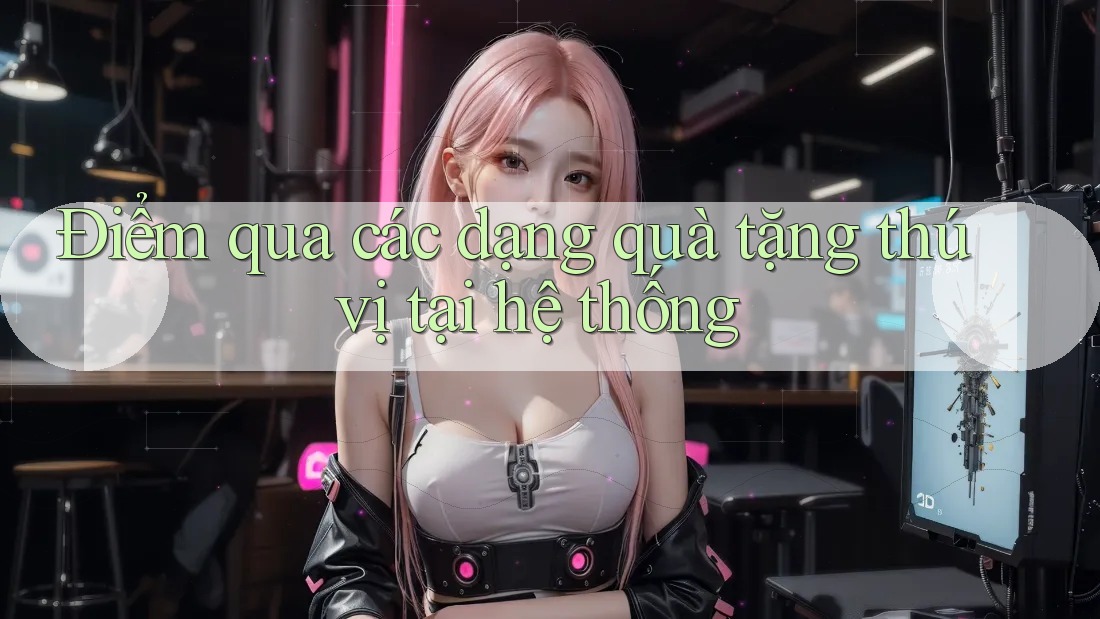 Điểm qua các dạng quà tặng thú vị tại hệ thống