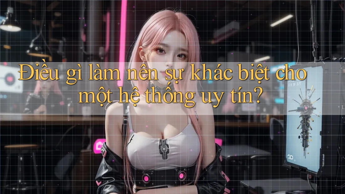 Điều gì làm nên sự khác biệt cho một hệ thống uy tín?