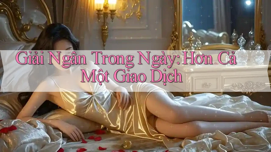 Giải Ngân Trong Ngày: Hơn Cả Một Giao Dịch