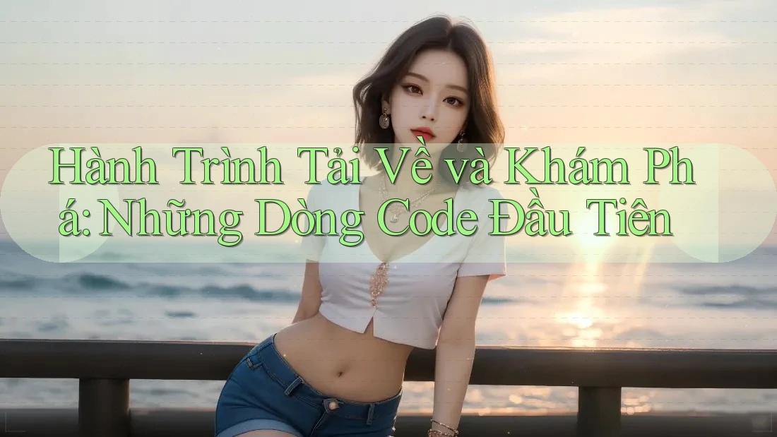 Hành Trình Tải Về và Khám Phá: Những Dòng Code Đầu Tiên Hành Trình Tải Về và Khám Phá: Những Dòng Code Đầu Tiên