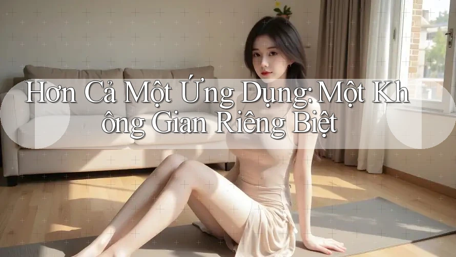 Hơn Cả Một Ứng Dụng: Một Không Gian Riêng Biệt Hơn Cả Một Ứng Dụng: Một Không Gian Riêng Biệt