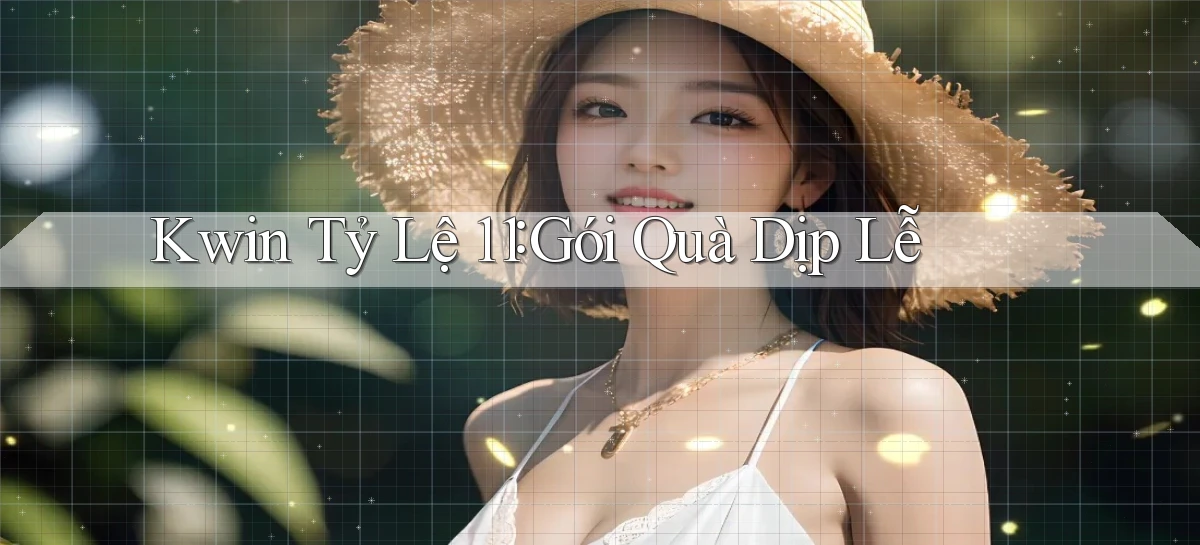 kwin tỷ lệ 1：1 gói quà dịp lễ