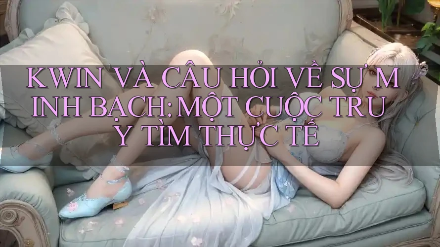 KWIN VÀ CÂU HỎI VỀ SỰ MINH BẠCH: MỘT CUỘC TRUY TÌM THỰC TẾ