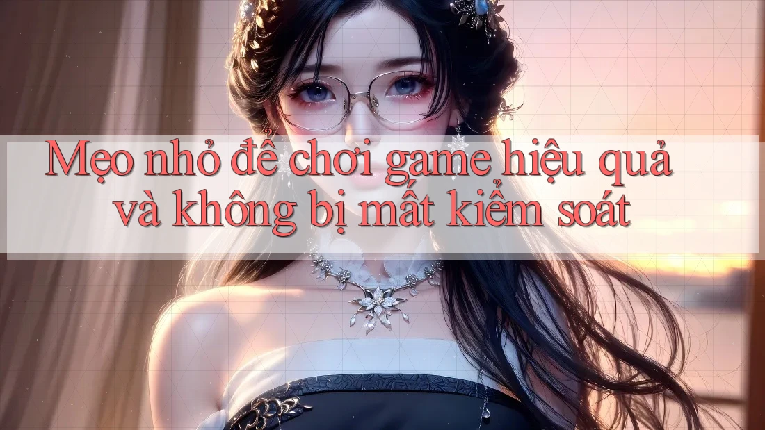 Mẹo nhỏ để chơi game hiệu quả và không bị mất kiểm soát Mẹo nhỏ để chơi game hiệu quả và không bị mất kiểm soát