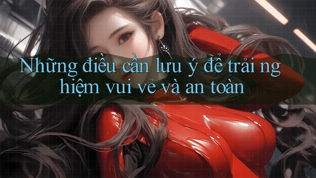 Những điều cần lưu ý để trải nghiệm vui vẻ và an toàn