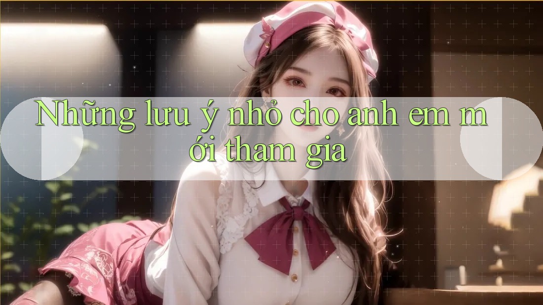 Những lưu ý nhỏ cho anh em mới tham gia Những lưu ý nhỏ cho anh em mới tham gia