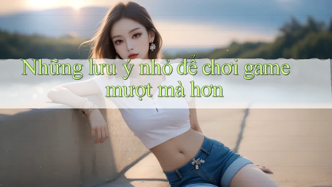 Những lưu ý nhỏ để chơi game mượt mà hơn
