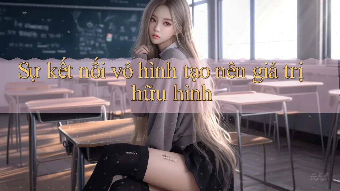 Sự kết nối vô hình tạo nên giá trị hữu hình Sự kết nối vô hình tạo nên giá trị hữu hình