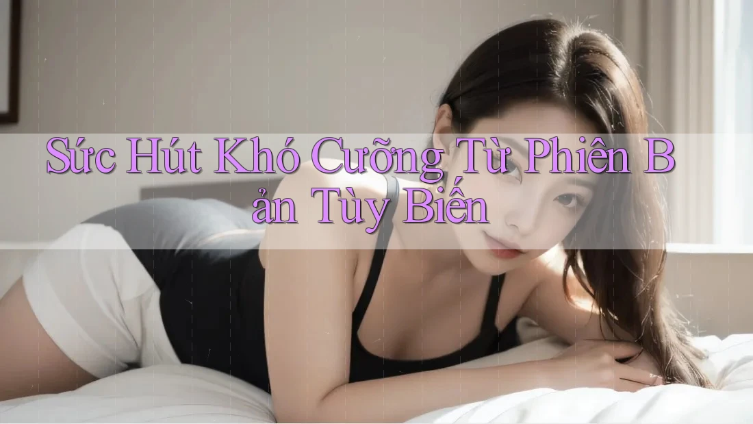 Sức Hút Khó Cưỡng Từ Phiên Bản Tùy Biến Sức Hút Khó Cưỡng Từ Phiên Bản Tùy Biến