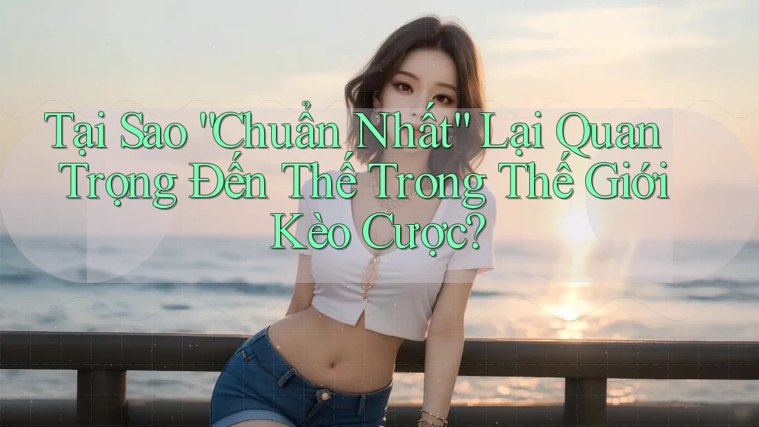 Tại Sao “Chuẩn Nhất” Lại Quan Trọng Đến Thế Trong Thế Giới Kèo Cược?