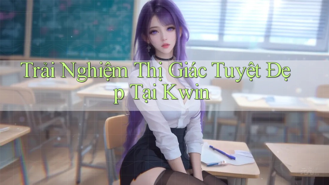Trải Nghiệm Thị Giác Tuyệt Đẹp Tại Kwin Trải Nghiệm Thị Giác Tuyệt Đẹp Tại Kwin