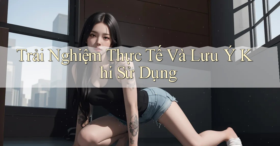 Trải Nghiệm Thực Tế Và Lưu Ý Khi Sử Dụng Trải Nghiệm Thực Tế Và Lưu Ý Khi Sử Dụng
