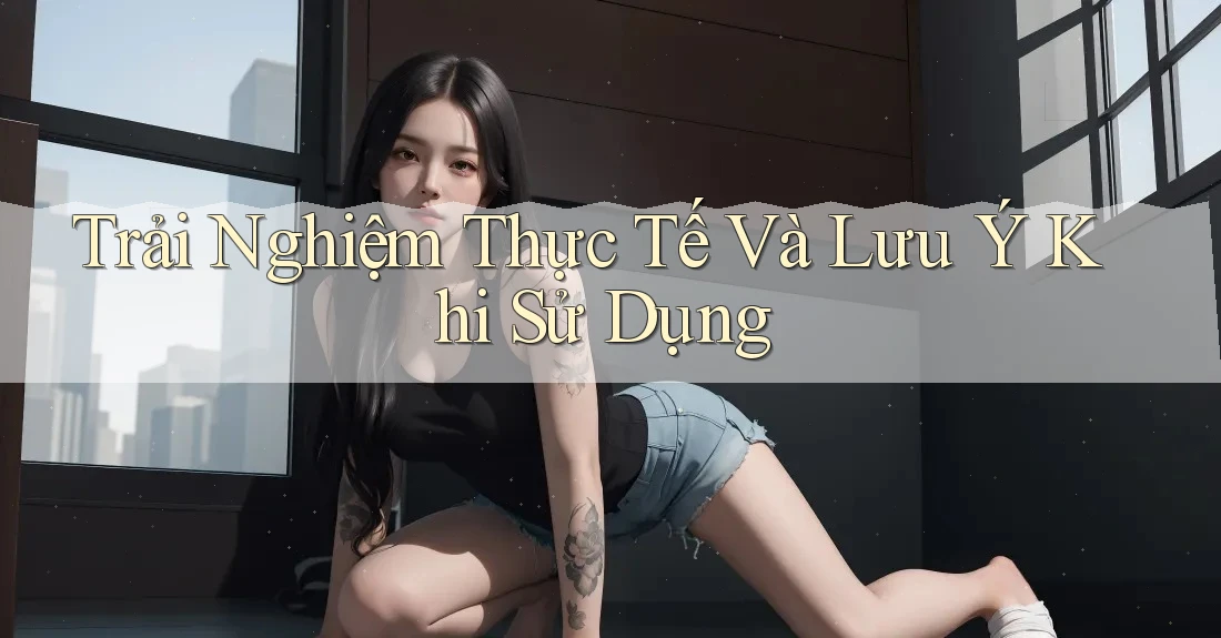 Trải Nghiệm Thực Tế Và Lưu Ý Khi Sử Dụng