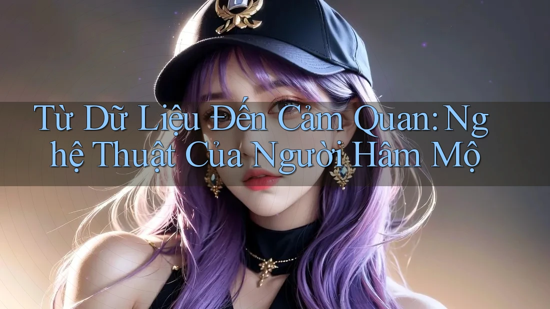Từ Dữ Liệu Đến Cảm Quan: Nghệ Thuật Của Người Hâm Mộ Từ Dữ Liệu Đến Cảm Quan: Nghệ Thuật Của Người Hâm Mộ