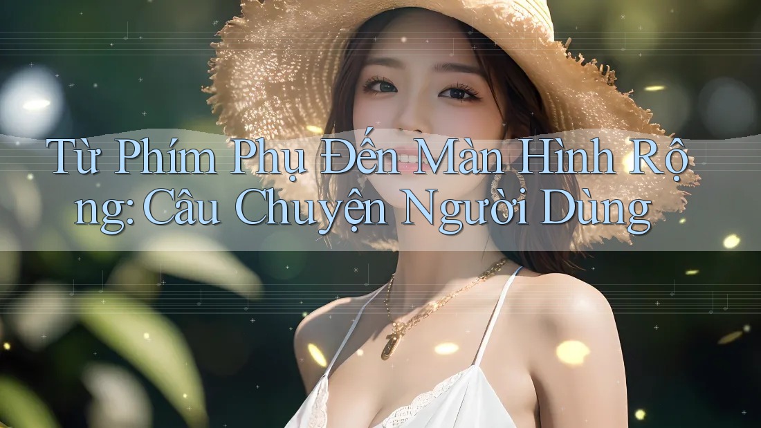 Từ Phím Phụ Đến Màn Hình Rộng: Câu Chuyện Người Dùng