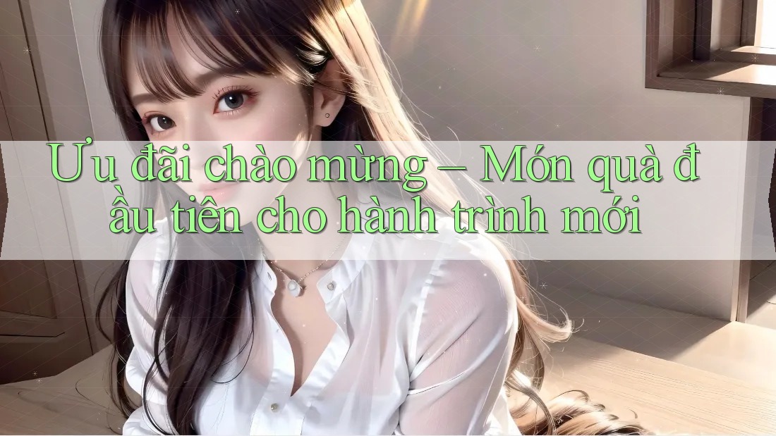 Ưu đãi chào mừng – Món quà đầu tiên cho hành trình mới Ưu đãi chào mừng – Món quà đầu tiên cho hành trình mới